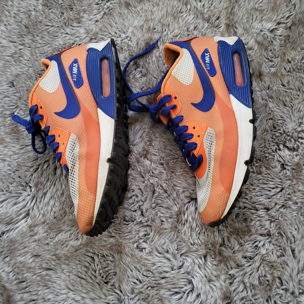 Nike Air Max 90 Hyperfuse PRM Women's Sneakers Bright Citrus Size 9 - Picture 3 of 11